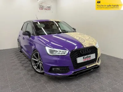 Used Audi A1 S-Line 2018 Black Hatchback