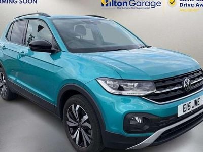 Used VW T-Cross Black Edition 2023 Turquoise SUV