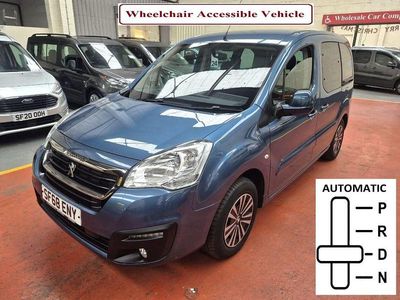 Used Peugeot Partner Active 100 HP (73 kW) 2019 Blue MPV