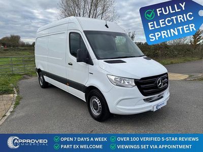 White Used 2021 Mercedes E-Sprinter Progressive Van | £11,250