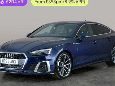 Used Audi A5 Sportback S-Line 150 HP (110 kW) 2024 Blue Hatchback