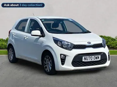 Used Kia Picanto 84 HP (61 kW) 2020 White Hatchback