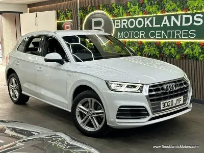 Begagnad Audi Q5 S-Line 2020 Vit SUV
