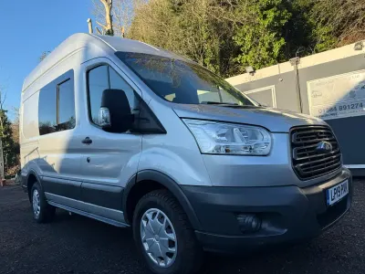 Used Ford Transit 130 HP (95 kW) 2019 Silver Van