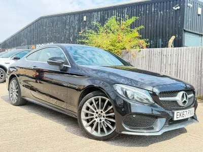 Used Mercedes C250 AMG Line Premium 2017 Black Coupe