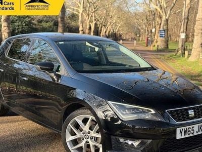 Used Seat Leon FR 150 HP (110 kW) 2016 Black Hatchback