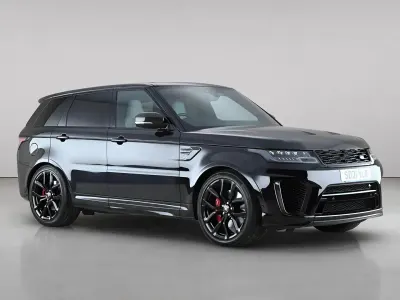 Used Land Rover Range Rover Sport SVR 575 HP (422 kW) 2021 Black SUV