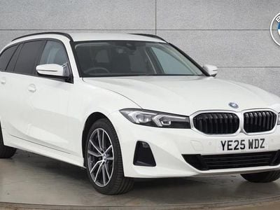 White Used 2025 BMW 330e Sport Line Estate | £29,500 (Super price)