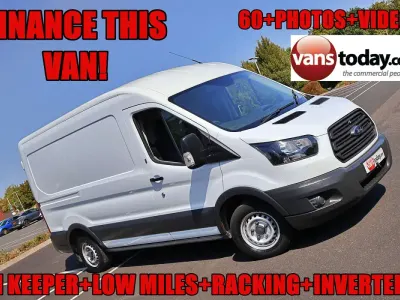 Used Ford Transit 130 HP (95 kW) 2018 White Van