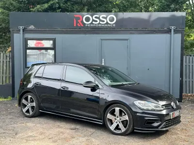 Used VW Golf VII R 2018 Black Hatchback