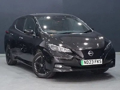 Used Nissan Leaf N-Connecta 110 kW (150 HP) 2023 Black Hatchback