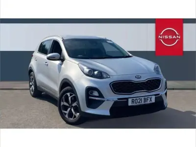 Used Kia Sportage 136 HP (100 kW) 2021 Silver SUV