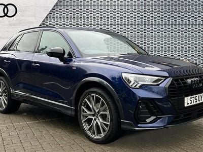 Used Audi Q3 Black Edition 150 HP (110 kW) 2025 Blue SUV