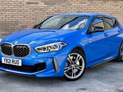 Used BMW M135 Impressive 2021 Blue Hatchback