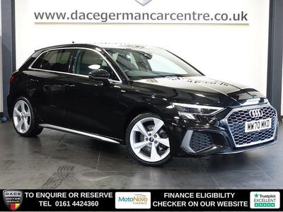 Used Audi A3 Sportback S-Line 110 HP (80 kW) 2020 Black Hatchback