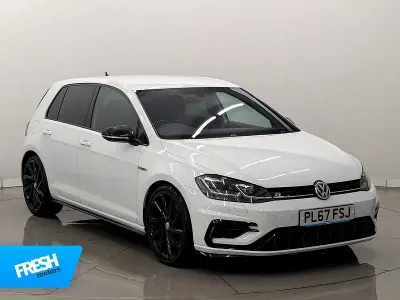 Used VW Golf VII R 310 HP (228 kW) 2017 White Hatchback