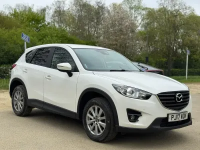 Używany Mazda CX-5 150 KM (110 kW) 2017 Biały SUV