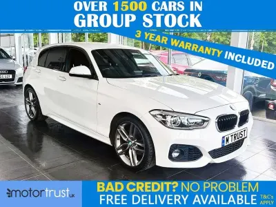 Used BMW 118 M Sport 136 HP (100 kW) 2019 White Hatchback