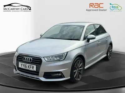 Begagnad Audi A1 S-Line 123 HK (90 kW) 2016 Silver Halvkombi