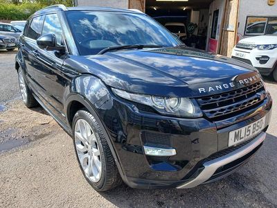 Used Land Rover Range Rover evoque Dynamic 2015 Black Estate