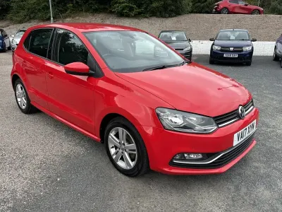 Used VW Polo Edition 2017 Flash red Hatchback