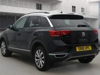 Używany VW T-Roc Design 150 KM (110 kW) 2018 Czarny SUV