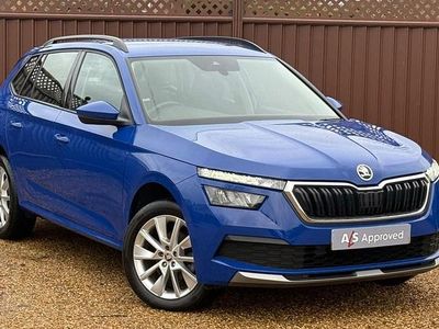 Used Skoda Kamiq SE 95 HP (69 kW) 2023 Blue SUV