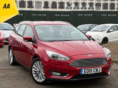 Used Ford Focus Titanium X 125 HP (91 kW) 2015 Red Estate
