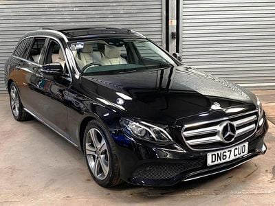 Used Mercedes E220 Premium 192 HP (141 kW) 2017 Black Estate