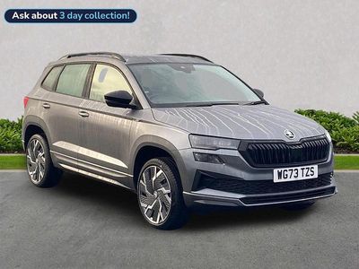 Grey Used 2024 Skoda Karoq SportLine SUV | £23,634 (Fair price)