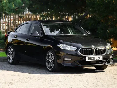 Used BMW 218 Sport Line 136 HP (100 kW) 2021 Black Sedan