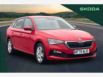 Used Skoda Scala SE 94 HP (69 kW) 2020 Red Hatchback