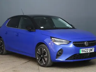 Used Vauxhall Corsa-e Elite 100 kW (136 HP) 2022 Blue Hatchback