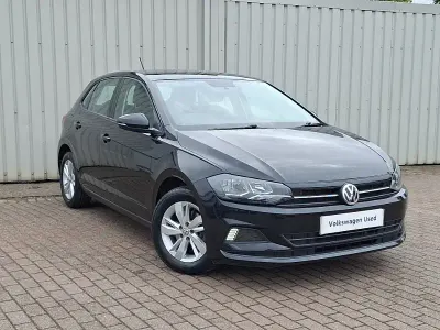 Used VW Polo SE 80 HP (58 kW) 2019 Black Hatchback