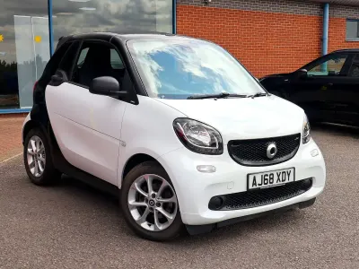 Used Smart ForTwo Cabrio Passion 71 HP (52 kW) 2019 Black Cabriolet