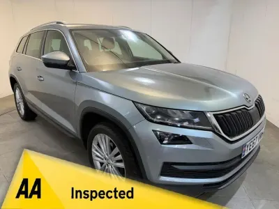 Used Skoda Kodiaq 150 HP (110 kW) 2017 Grey SUV