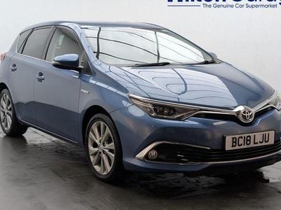 Blue Used 2018 Toyota Auris Hybrid Hatchback | £12,450 (Fair price)