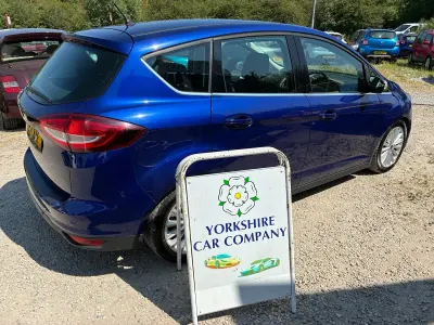 Used Ford C-MAX Titanium 150 HP (110 kW) 2017 Blue MPV
