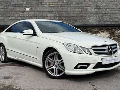 Used Mercedes E350 2010 White Coupe