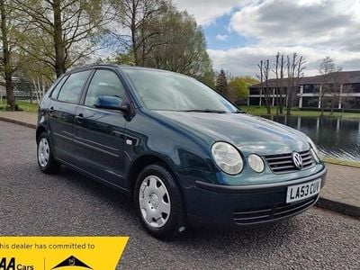 Used VW Polo SE 75 HP (55 kW) 2004 Green Hatchback
