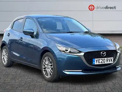 Used Mazda 2 Inclusive 2020 Blue Hatchback