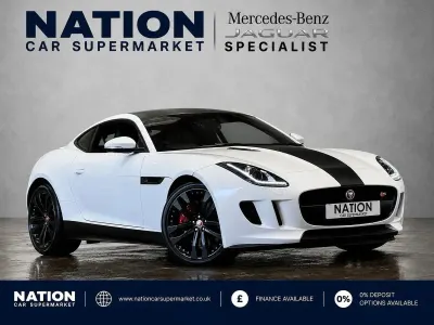 Used Jaguar F-Type S 2017 White Coupe