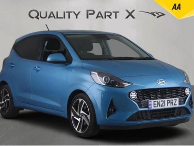 Used Hyundai i10 Premium 84 HP (61 kW) 2021 Turquoise Hatchback