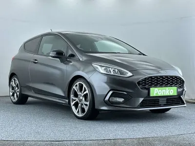 Usado Ford Fiesta ST-Line 2017 Gris Utilitario