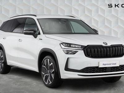 Used Skoda Kodiaq SportLine 2025 White SUV