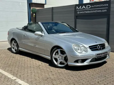 Used Mercedes CLK280 2008 Silver Cabriolet