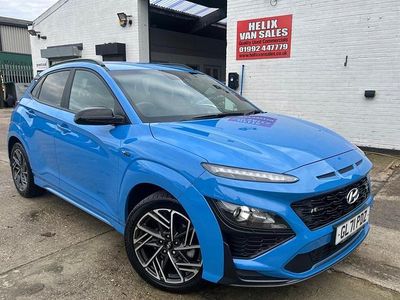 Used Hyundai Kona N Line 120 HP (88 kW) 2022 Blue SUV