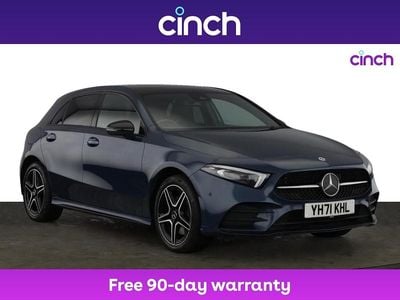Blue Used 2022 Mercedes A250 AMG Line Premium Plus Hatchback | £20,499 (A bit pricey)