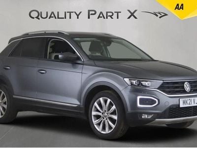 Used VW T-Roc SEL 150 HP (110 kW) 2021 Grey SUV