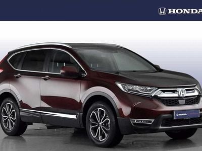 Premium paint agate brown Used 2022 Honda CR-V Hybrid SUV | £24,249 (Fair price)
